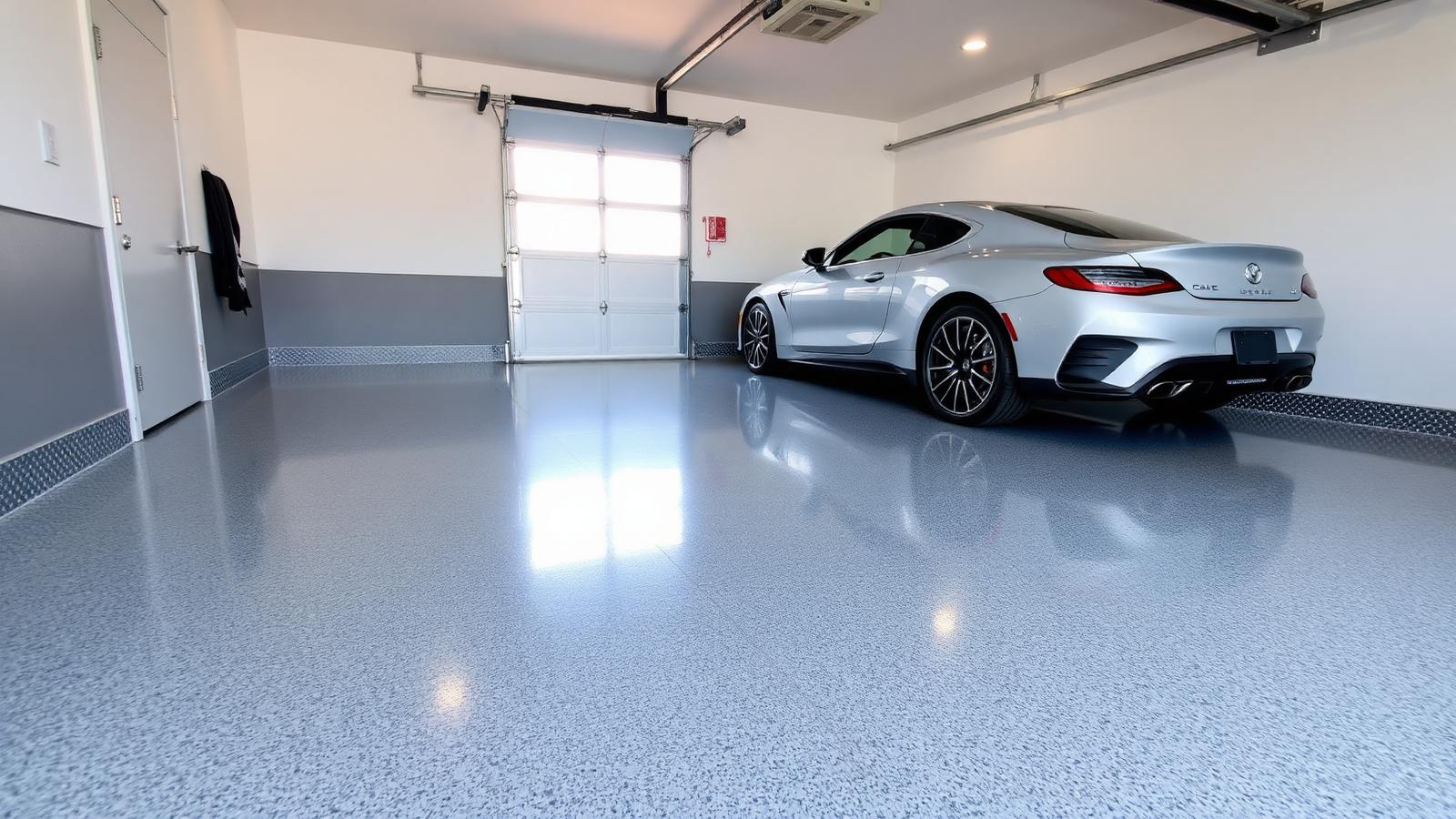 Premium epoxy garage floor in Murfreesboro TN